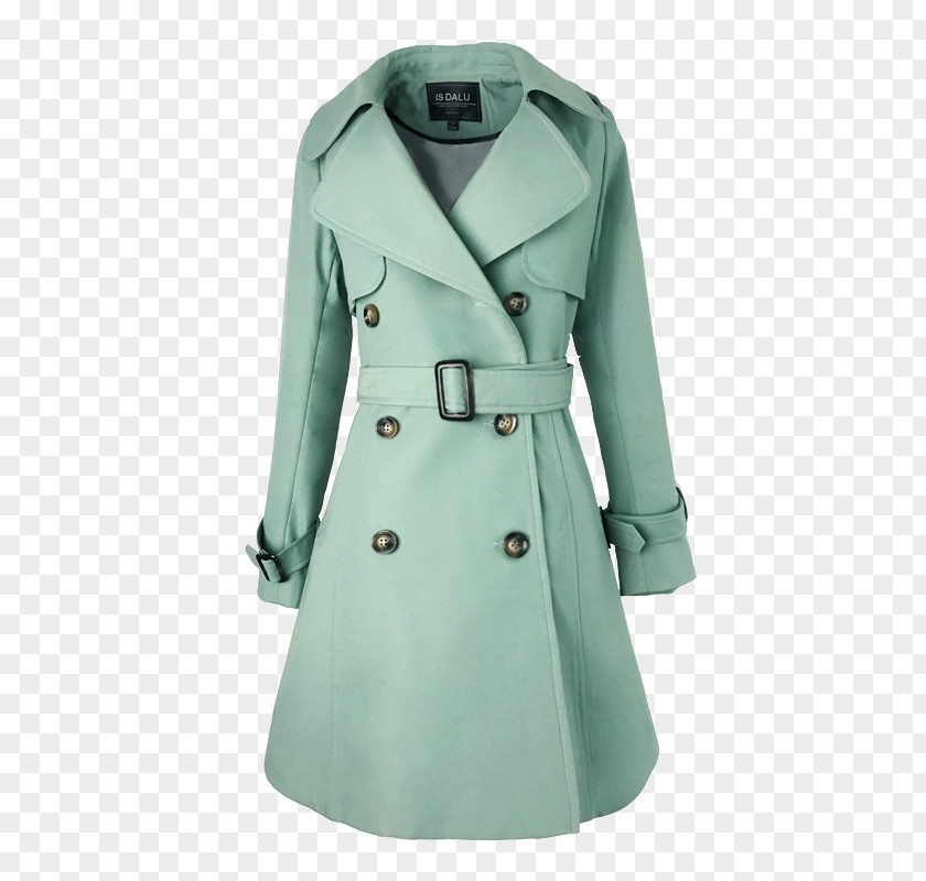 Light Blue Jacket Trench Coat Outerwear PNG