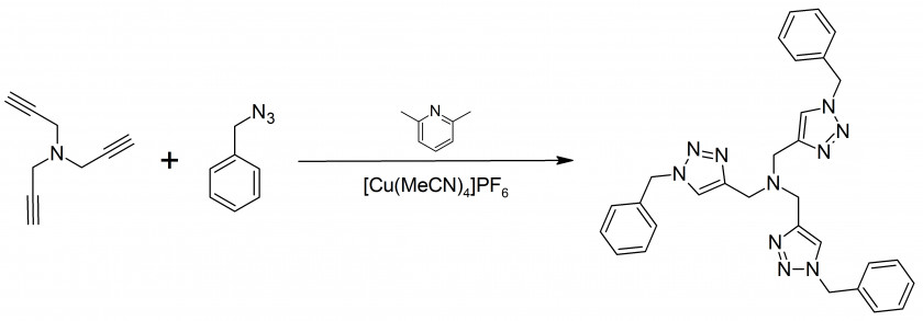 Preparation Tris(benzyltriazolylmethyl)amine Click Chemistry Azide PNG