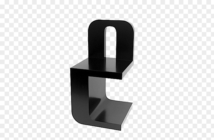 Simple Black English Letter G Chair Alphabet PNG