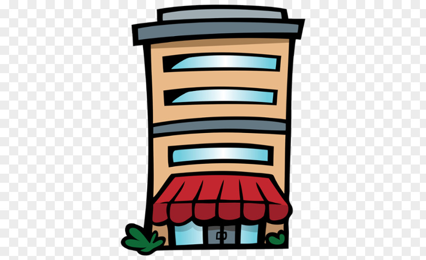 Hotel Cartoon Building PNG