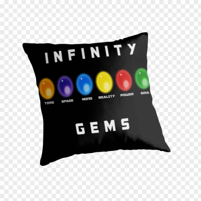 Infinity Gem T-shirt Cushion Gems Throw Pillows PNG