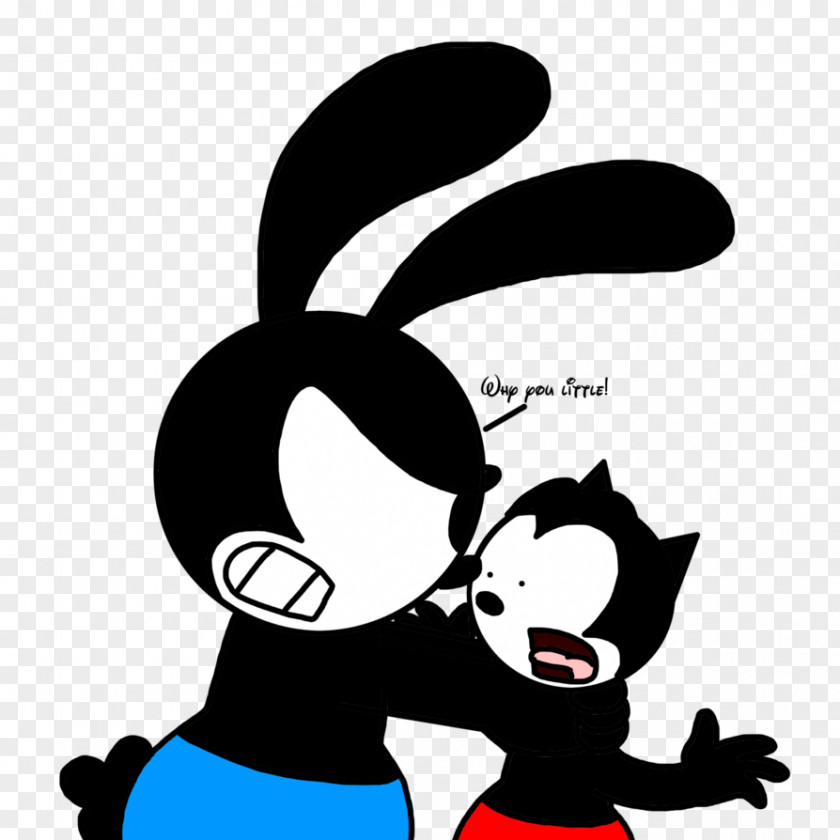 Oswald The Lucky Rabbit Homer Simpson Bart Felix Cat PNG
