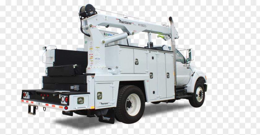 Service Truck Car Crane Tow Commercial Vehicle PNG