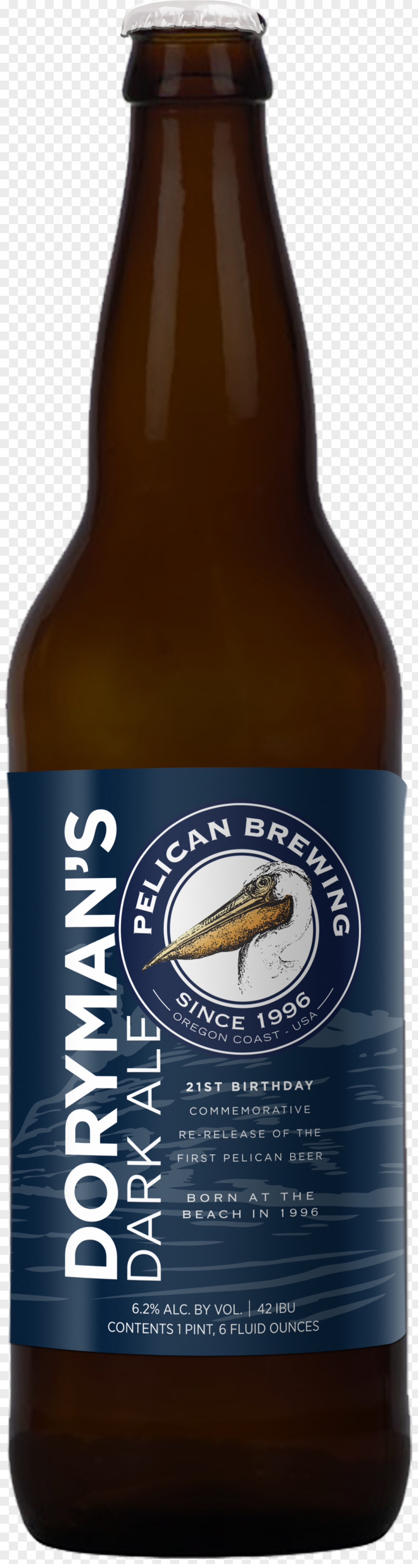 Beer India Pale Ale Pelican Brewing Bottle PNG