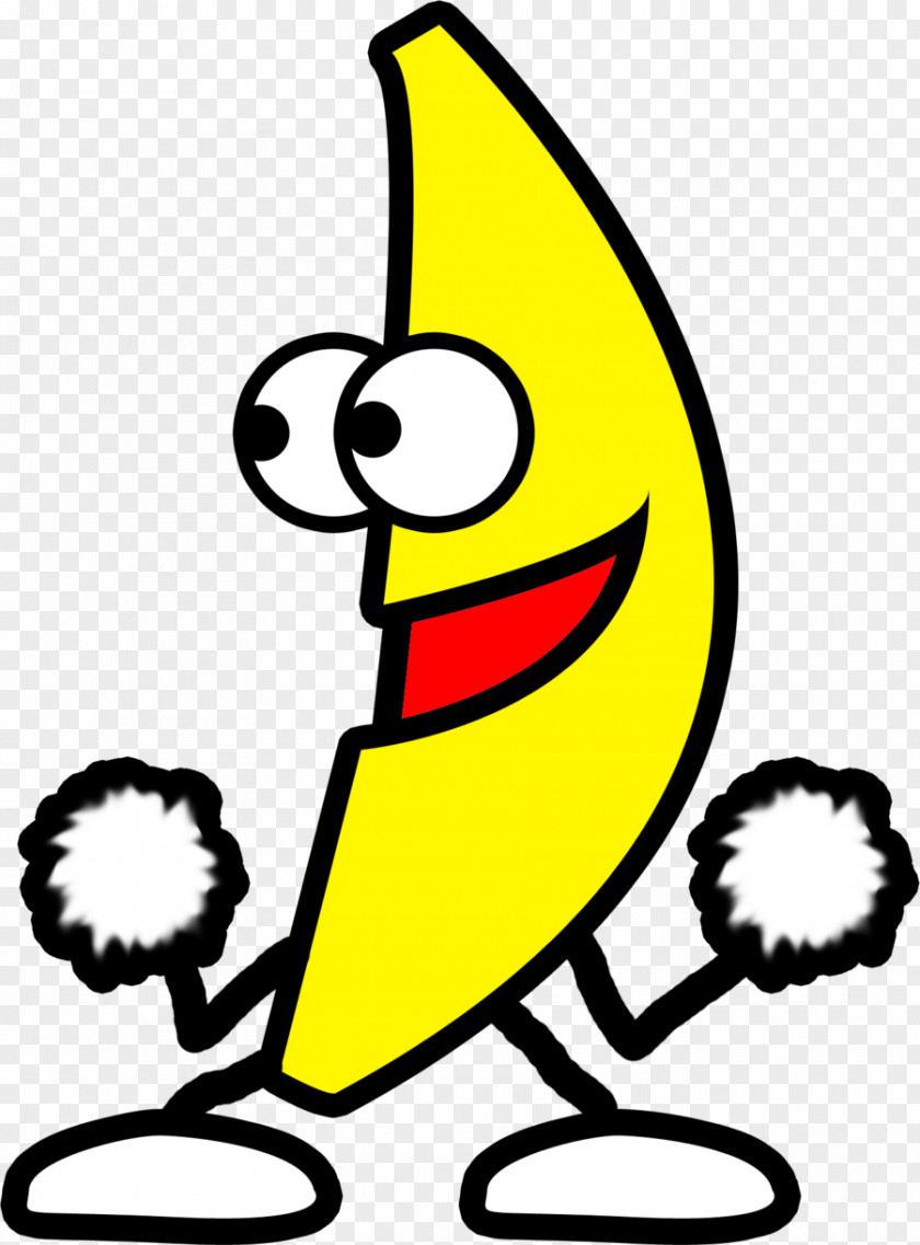 Butter Banana Animation Dance Clip Art PNG