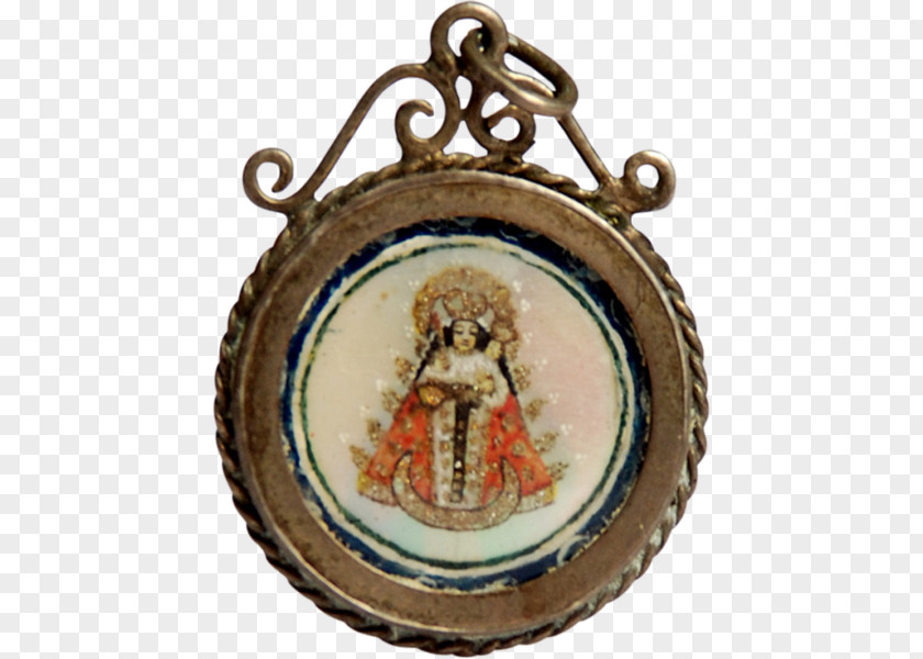 Hand-painted Books Locket PNG