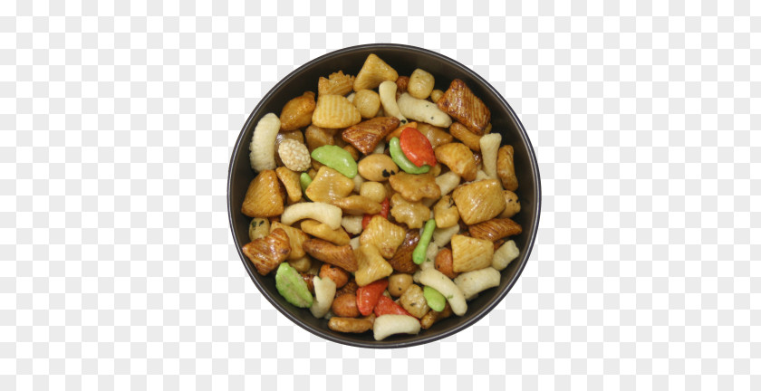 Rice Cracker Vegetarian Cuisine Mixed Nuts Recipe Food Mixture PNG
