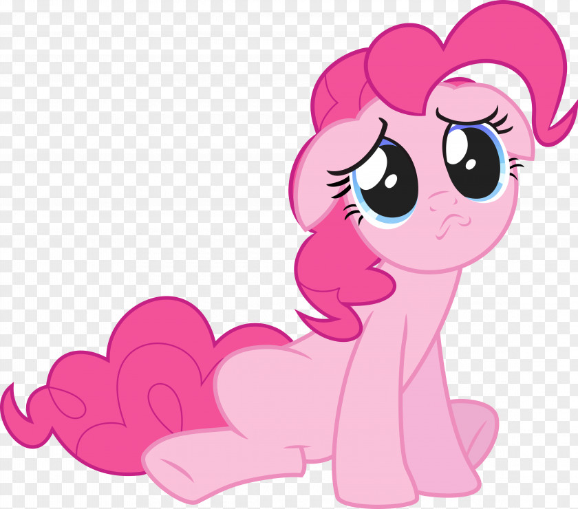 Sad Pie Cliparts Pinkie Rainbow Dash My Little Pony PNG