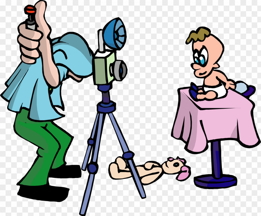 Vector Shoot Baby Photo 1 Animation Photographer Photography PNG
