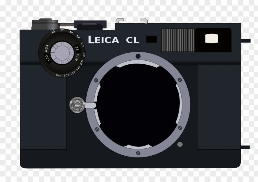 Camera Lens Leica CL Rangefinder PNG