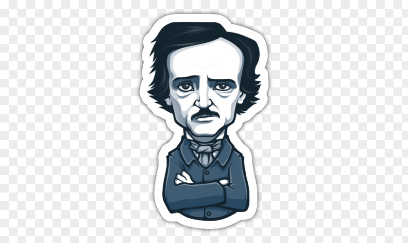 Edgar Allan Poe The Black Cat Telegram Sticker PNG