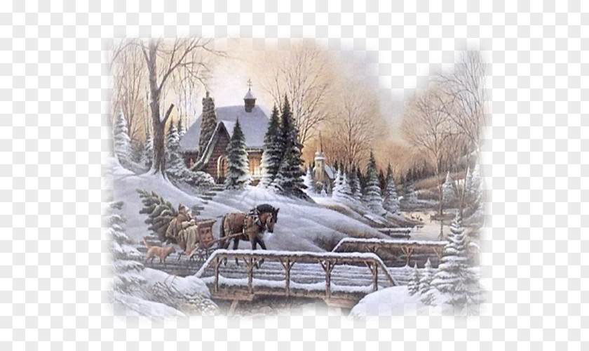 Erhai Scenery Painting Handcrafted Ornaments Christmas Artist PNG