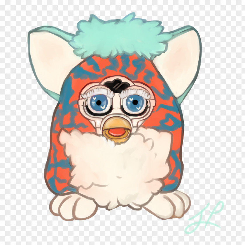 Furby Whiskers Illustration Hat Snout Character PNG