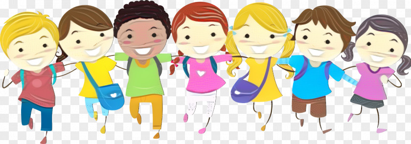Happy Playing With Kids School Background PNG
