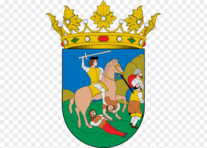 Malaga Spain Santa Cruz De La Sierra Escutcheon Castile And León Coat Of Arms Heraldry PNG