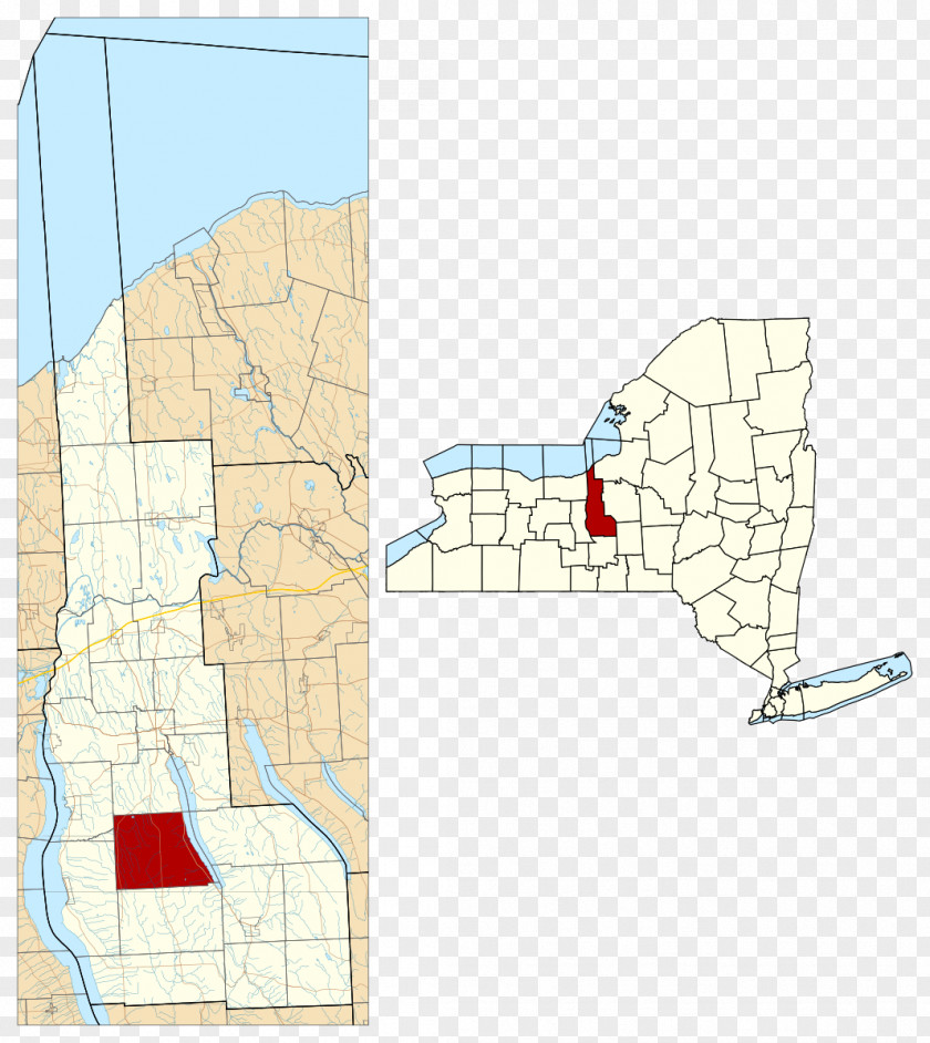 Map Cato Owasco Fleming Mentz Sennett PNG