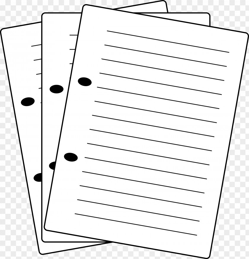 Paper Tear Loose Leaf Notebook Clip Art PNG