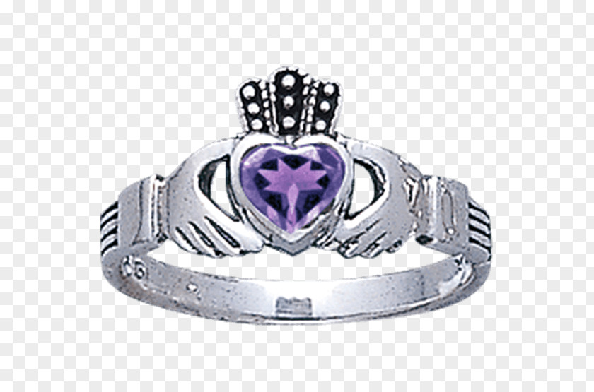 Ring Claddagh Birthstone Jewellery Gemstone PNG