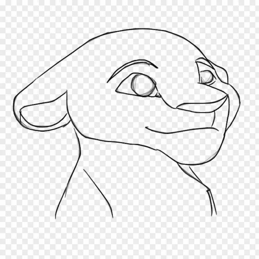 Sarabi Line Art Drawing Eye Clip PNG