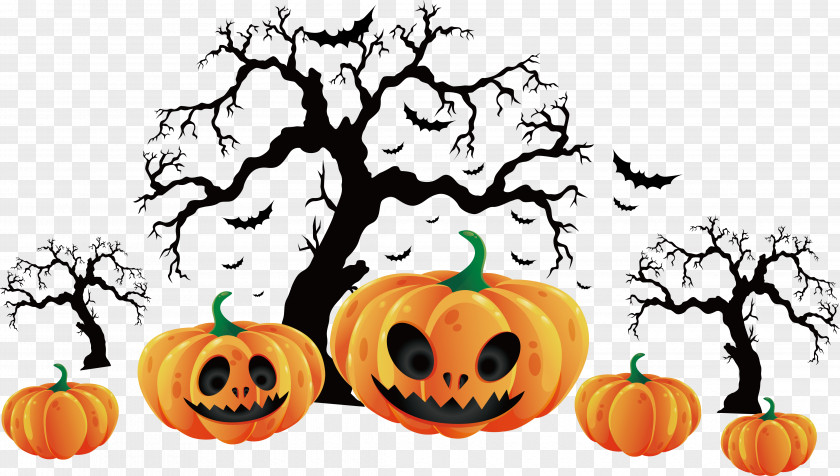 Witherbark Halloween Pumpkin Jack-o'-lantern Calabaza Clip Art PNG