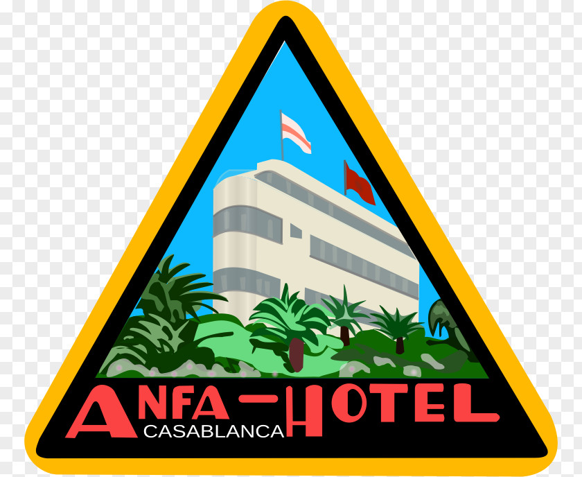 Concierge Cliparts Casablanca Sticker Hotel Label Clip Art PNG