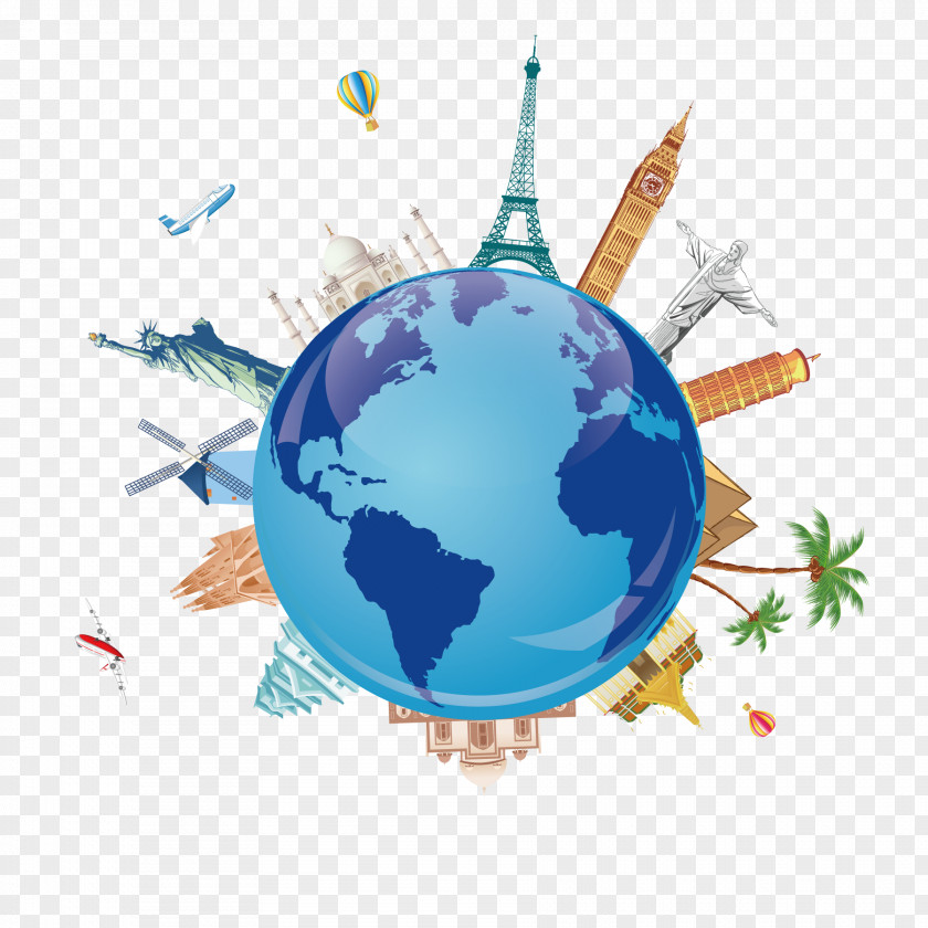 Global Tour Package Travel Symbol Clip Art PNG
