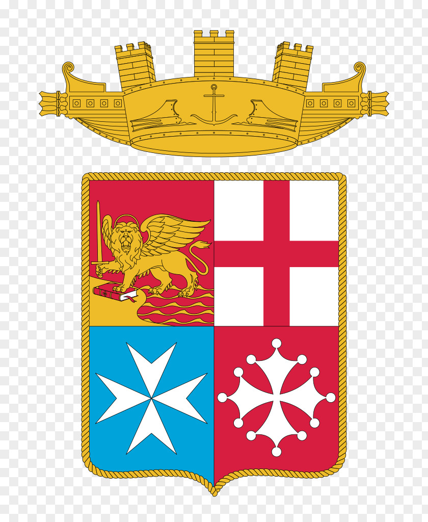 Italy Emblem Of Italian Navy Coat Arms PNG