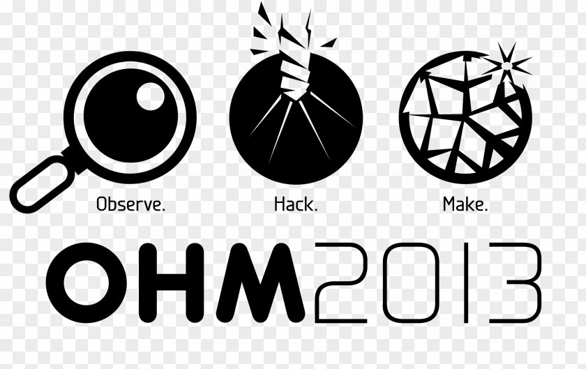 Observe. Hack. Make. Hacker Source Code Ohm Computer Security PNG