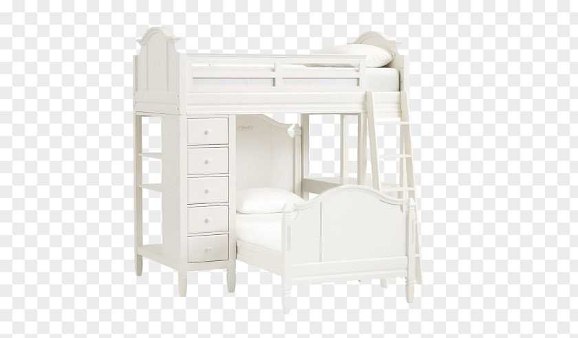 Cartoon 3d Bedroom,bed Bed Frame Nightstand Bunk Bedroom PNG