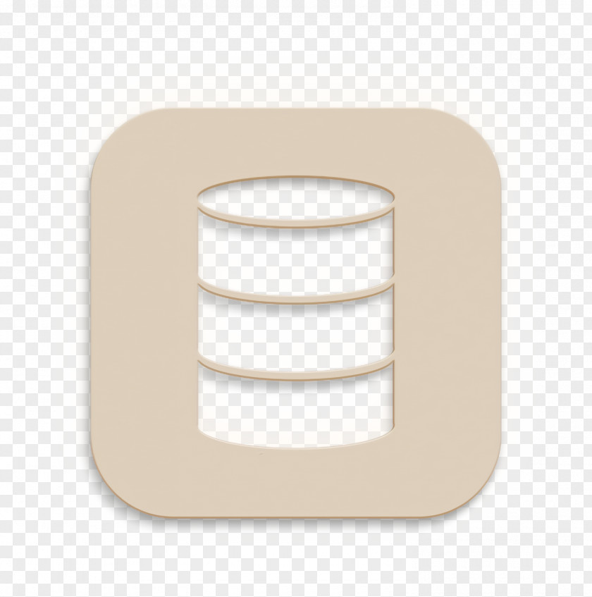 Cup Rectangle Data Icon Database Server PNG