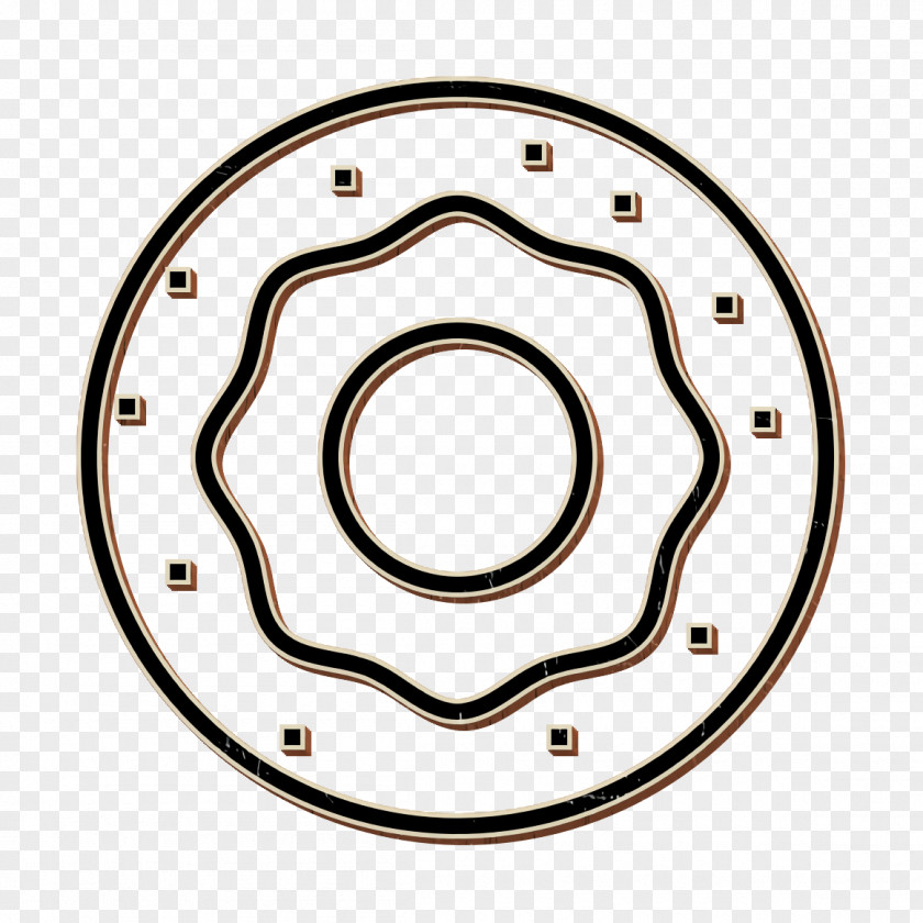 Donut Icon Coffee Shop PNG