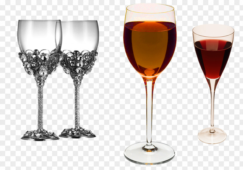 Gorgeous Tall Wine Glass Compositions Red Cocktail Champagne PNG