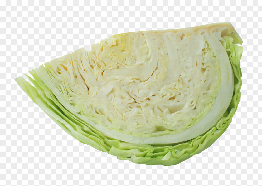 Half Cabbage Vegetarian Cuisine Vegetable PNG