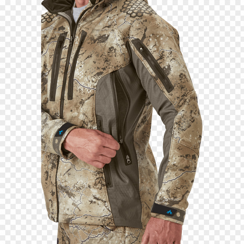 Jacket Bowhunting Camouflage Clothing PNG