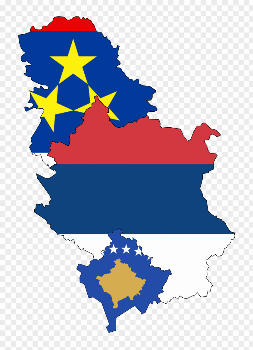 Map Vojvodina Flag Of Kosovo PNG