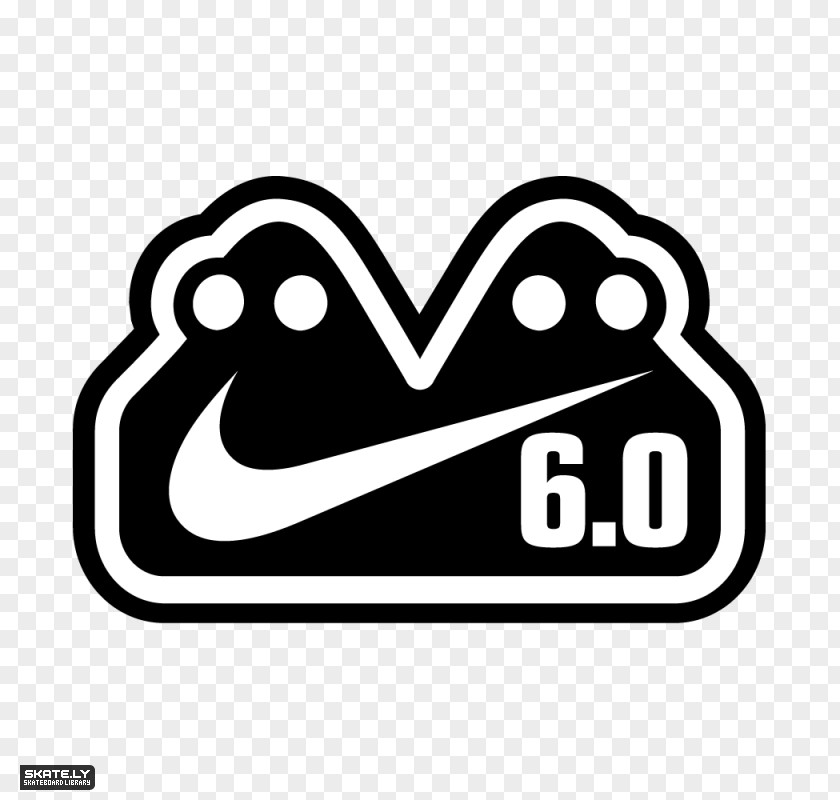 Nike Skateboarding Logo Sticker PNG