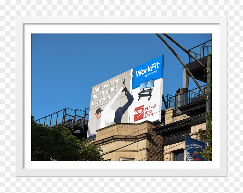 Billboard On The Wall Sales Display Advertising Marketing PNG