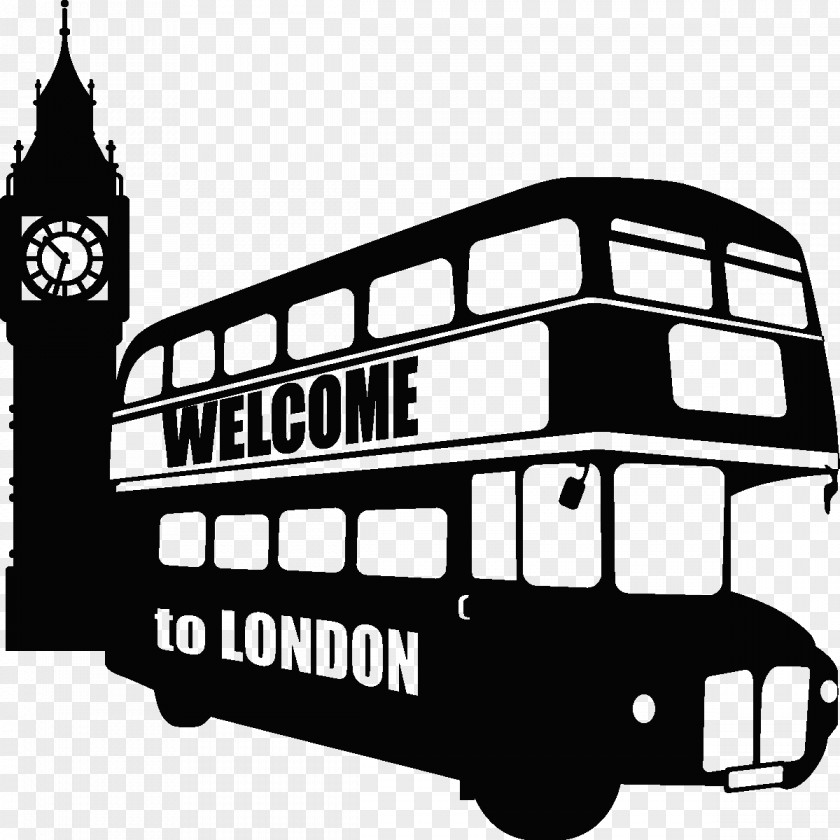 London Paper Wall Decal Sticker PNG