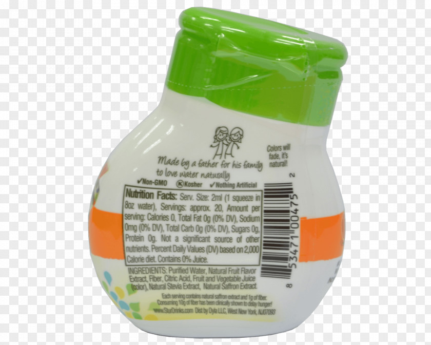 Saffron Liquid Fluid Ounce Water Bottle PNG