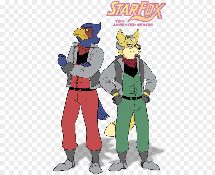 Star Fox A In Space McCloud Wolf O'Donnell Falco Lombardi PNG