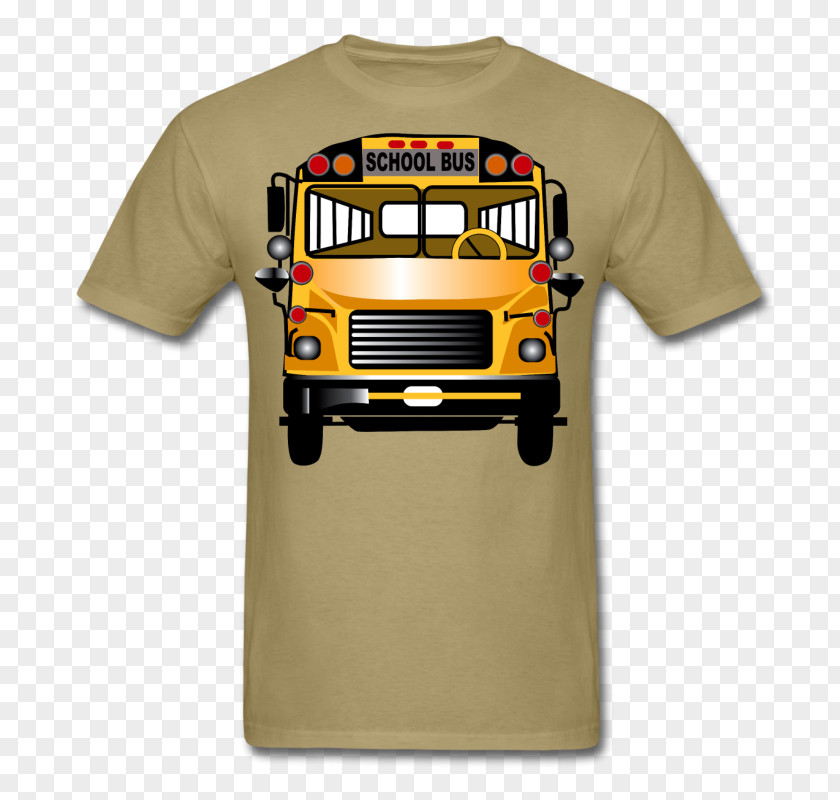 T-shirt School Bus Monitor PNG