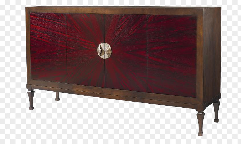 3d Beautiful Furniture Table Buffet Sideboard Credenza Dining Room PNG