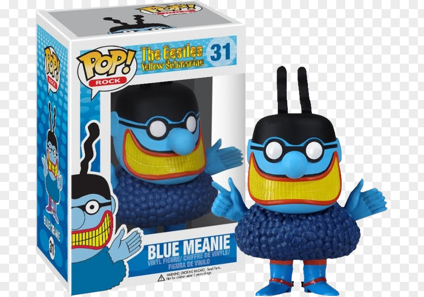 Angry Birds POP! Blue Meanies Yellow Submarine The Beatles 1967–1970 Action & Toy Figures PNG