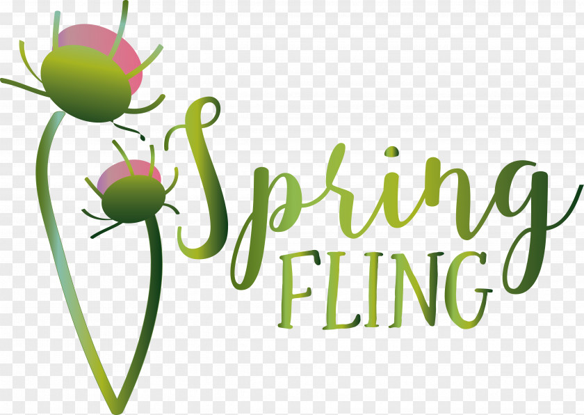 Flower Plant Stem Logo Font Happiness PNG