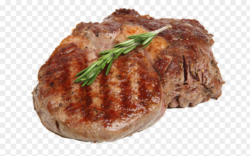 Grilled Shrimp Beefsteak Barbecue Ribs Rib Eye Steak PNG