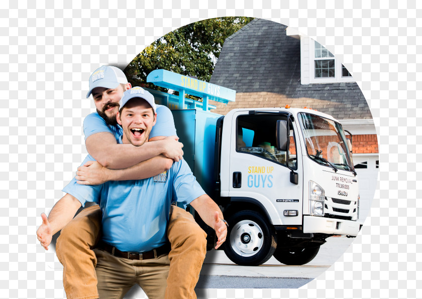 Madisonbelle Waste Recycling Service Stand Up Guys Junk Removal Business PNG