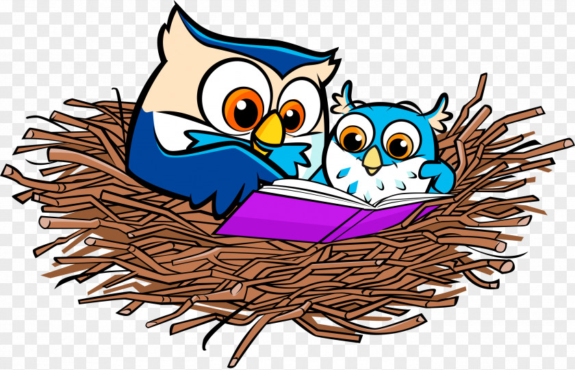 Nest Descanso Gardens LITTLE OWLS READING NEST Bird Clip Art PNG