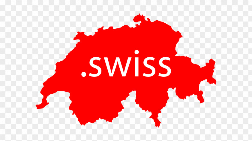 Switzerland Blank Map Vector PNG