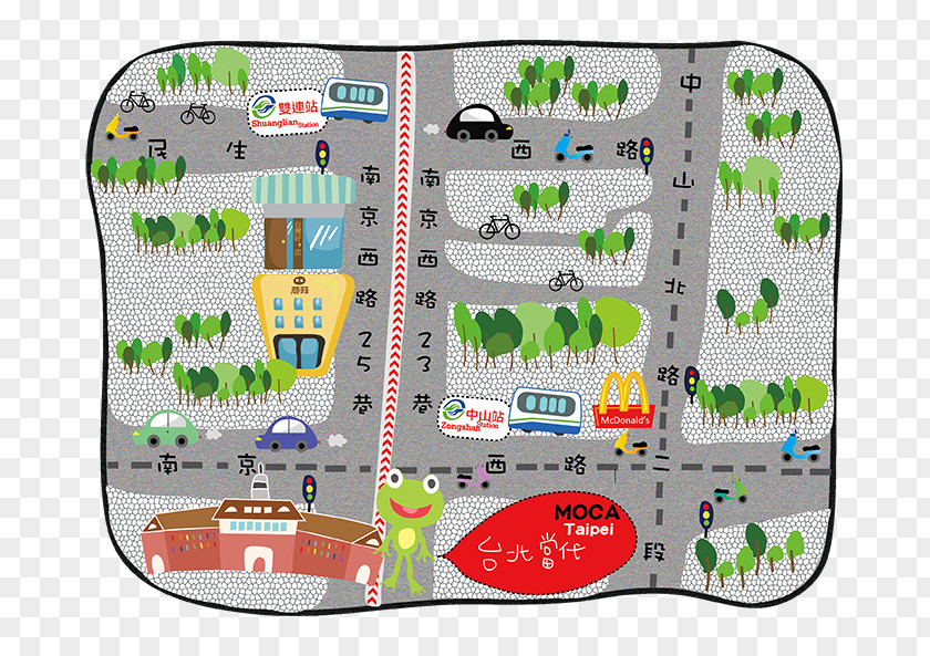 Creative Map Plastic Product Organism PNG