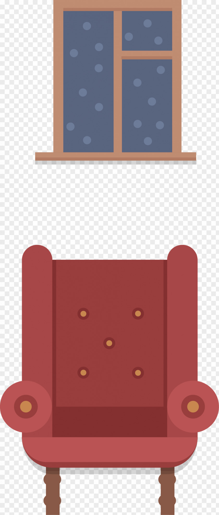 Flat Window Design PNG